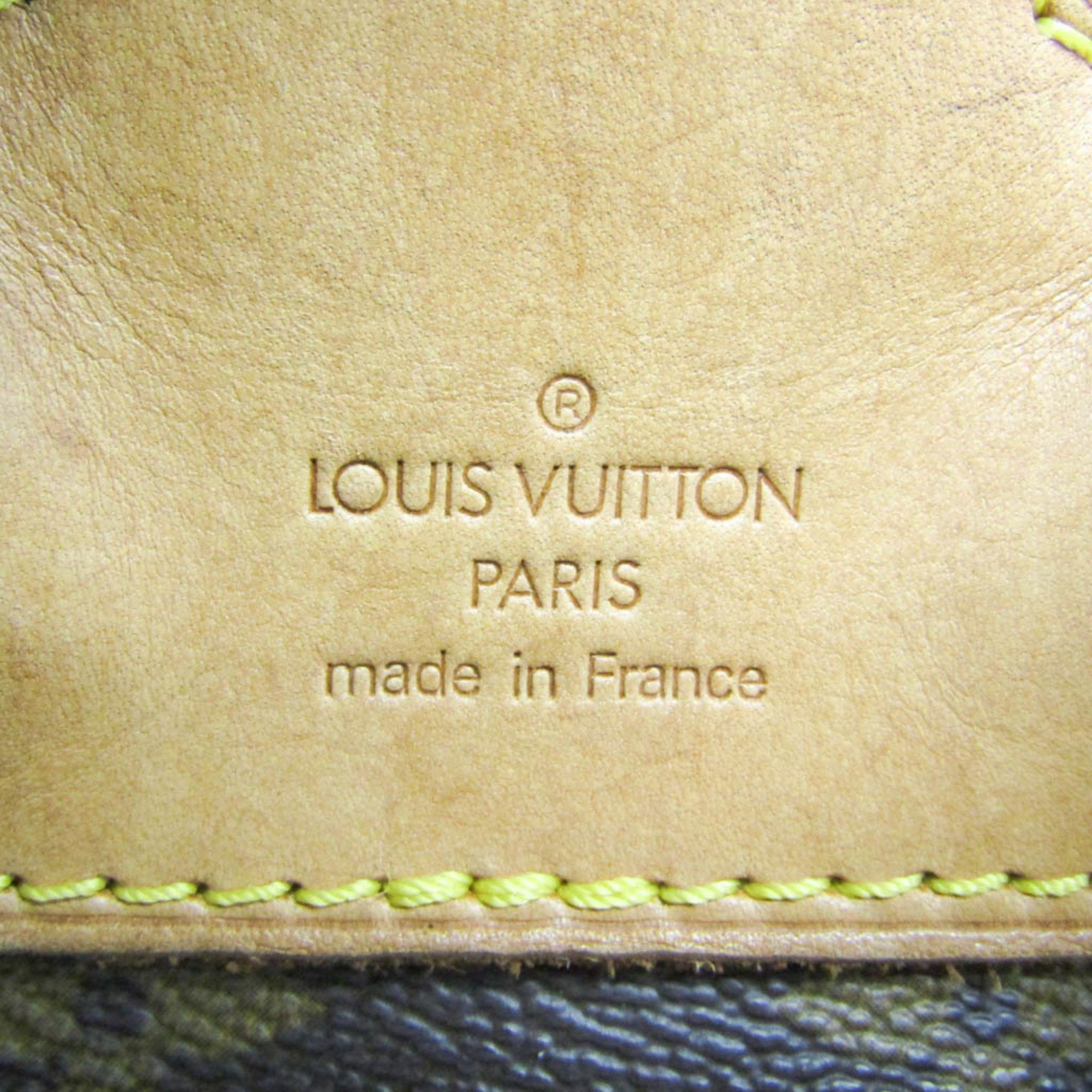 Louis Vuitton Montsouris Mm Brown Canvas Backpack Bag (Pre-Owned) Size ONE SIZE - 6 Thumbnail
