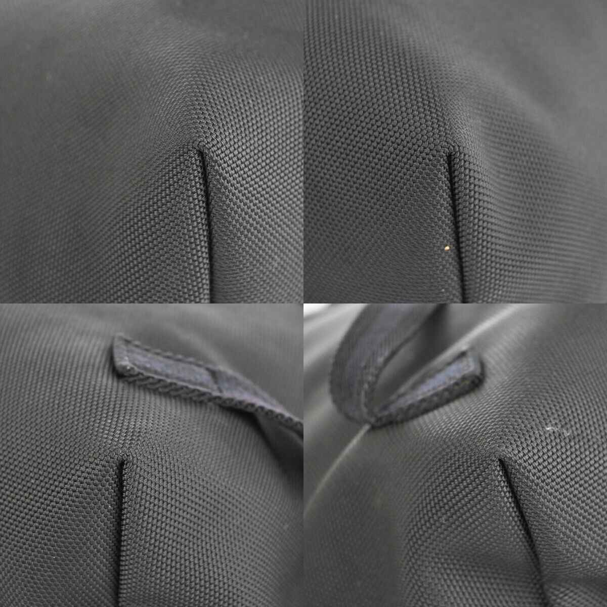 Gucci Sherry Black Canvas Backpack Bag (Pre-Owned) Size ONE SIZE - 6 Thumbnail