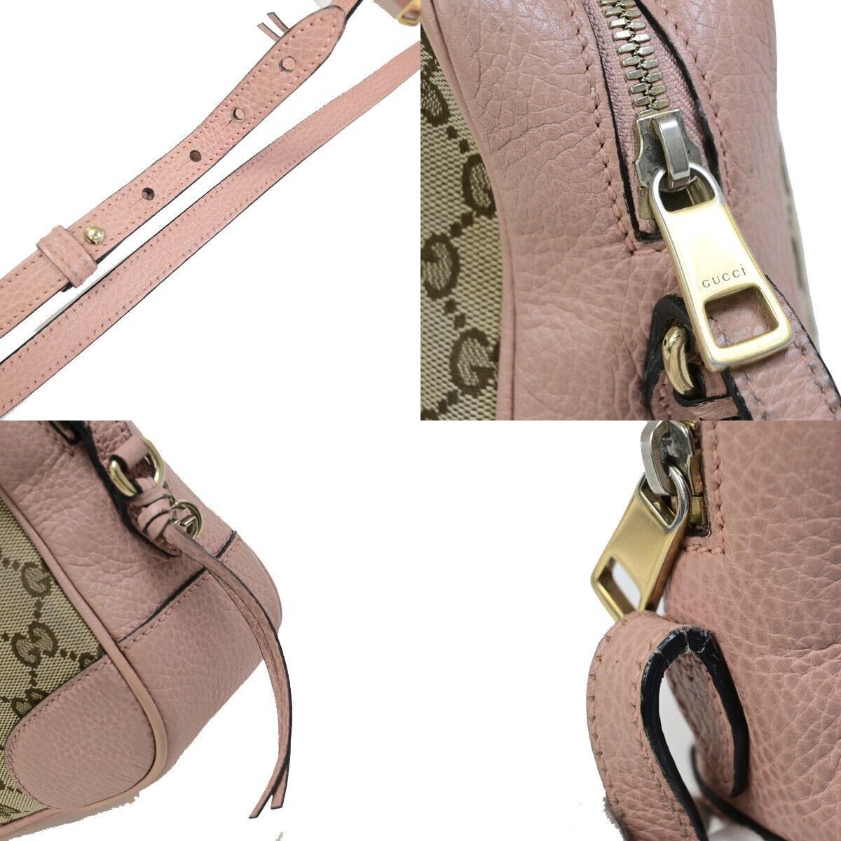Gucci Bree Brown Canvas Shoulder Bag (Pre-Owned) Size ONE SIZE - 7 Thumbnail