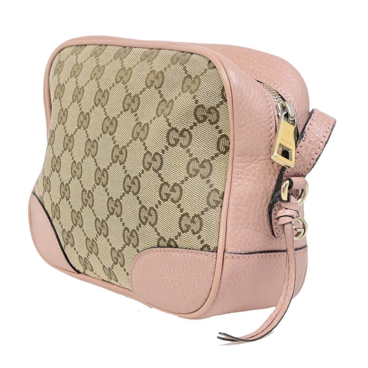 Gucci Bree Brown Canvas Shoulder Bag (Pre-Owned) Size ONE SIZE - 3 Thumbnail