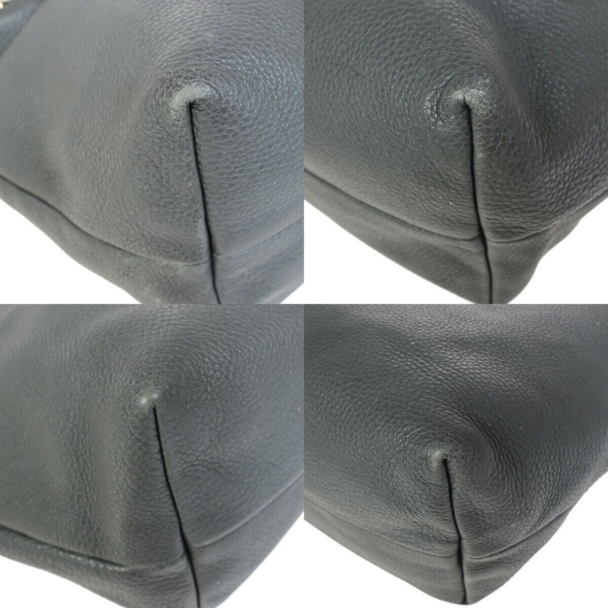 Gucci Bamboo Grey Leather Tote Bag (Pre-Owned) Size ONE SIZE - 6 Thumbnail