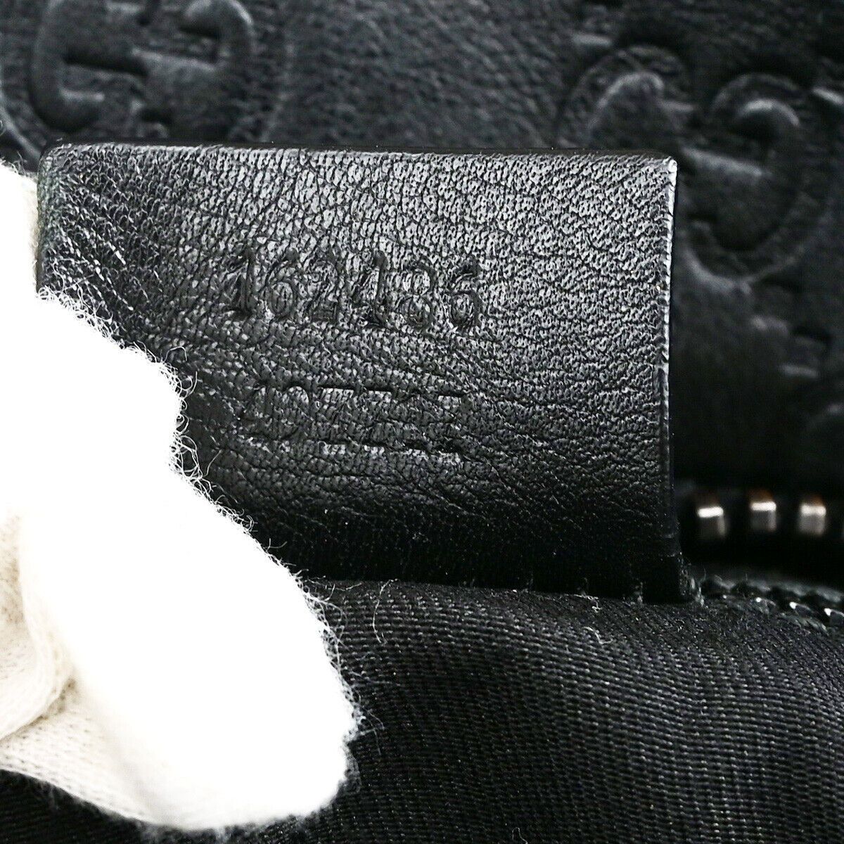 Gucci ssima Black Leather Handbag (Pre-Owned) Size ONE SIZE - 9 Thumbnail