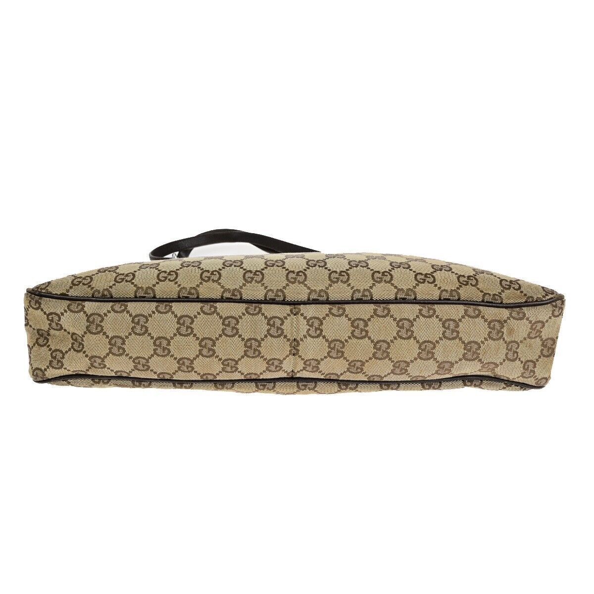 Gucci Eclipse Brown Canvas Shoulder Bag (Pre-Owned) Size ONE SIZE - 11 Thumbnail