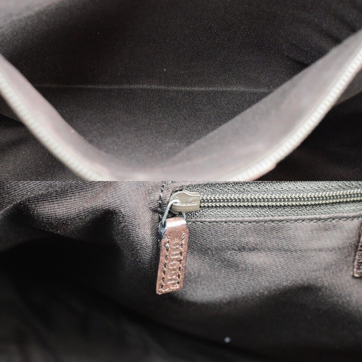 Gucci Eclipse Brown Canvas Shoulder Bag (Pre-Owned) Size ONE SIZE - 7 Thumbnail
