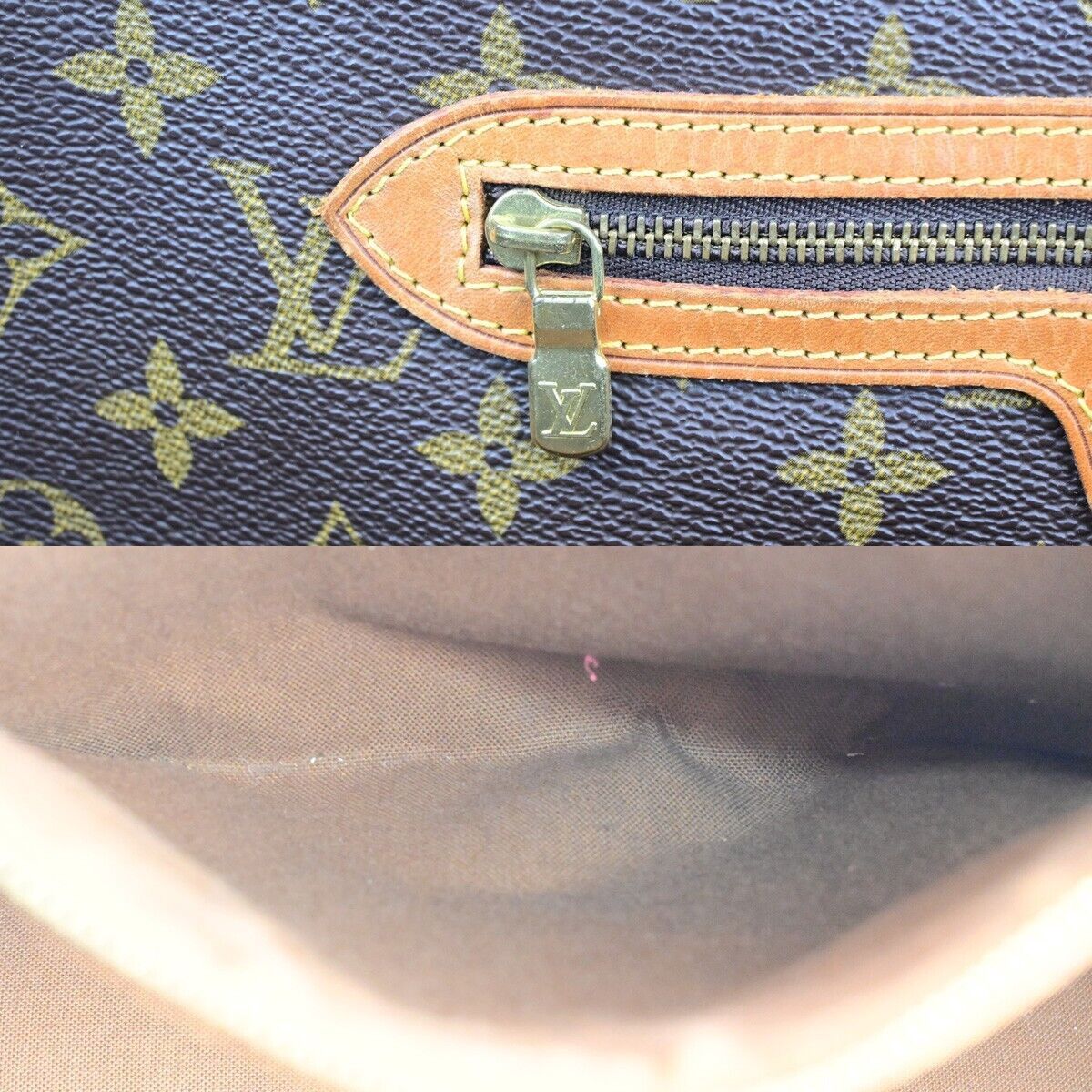 Louis Vuitton Sac Shopping Brown Canvas Tote Bag (Pre-Owned) Size ONE SIZE - 8 Thumbnail