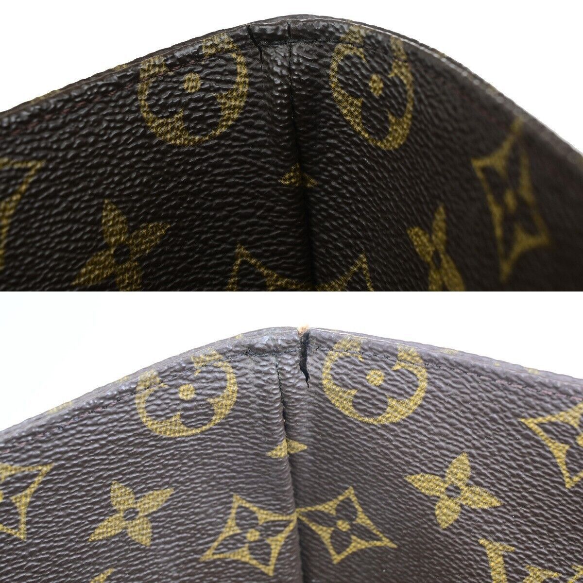 Louis Vuitton Sac Shopping Brown Canvas Tote Bag (Pre-Owned) Size ONE SIZE - 16 Thumbnail