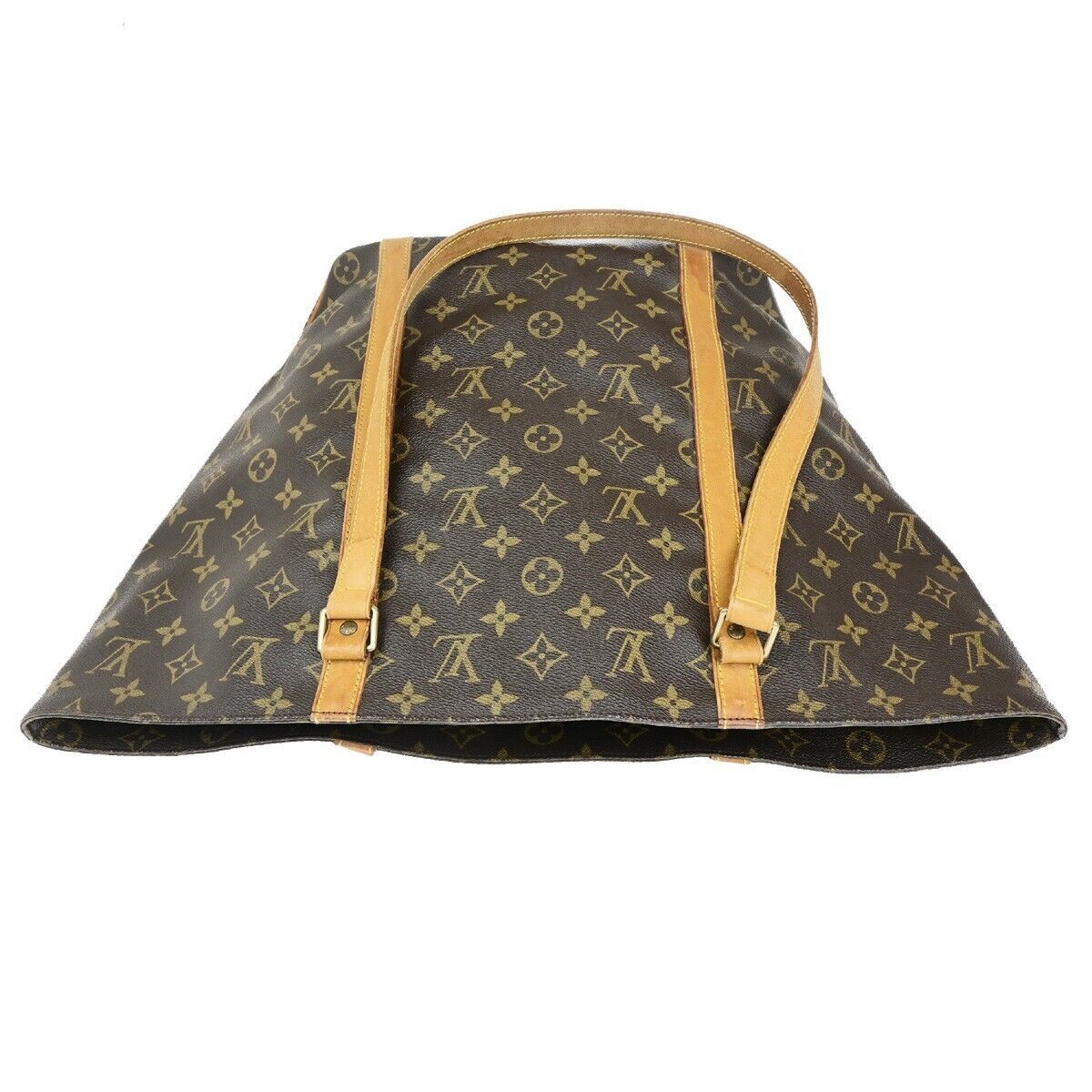 Louis Vuitton Sac Shopping Brown Canvas Tote Bag (Pre-Owned) Size ONE SIZE - 15 Thumbnail
