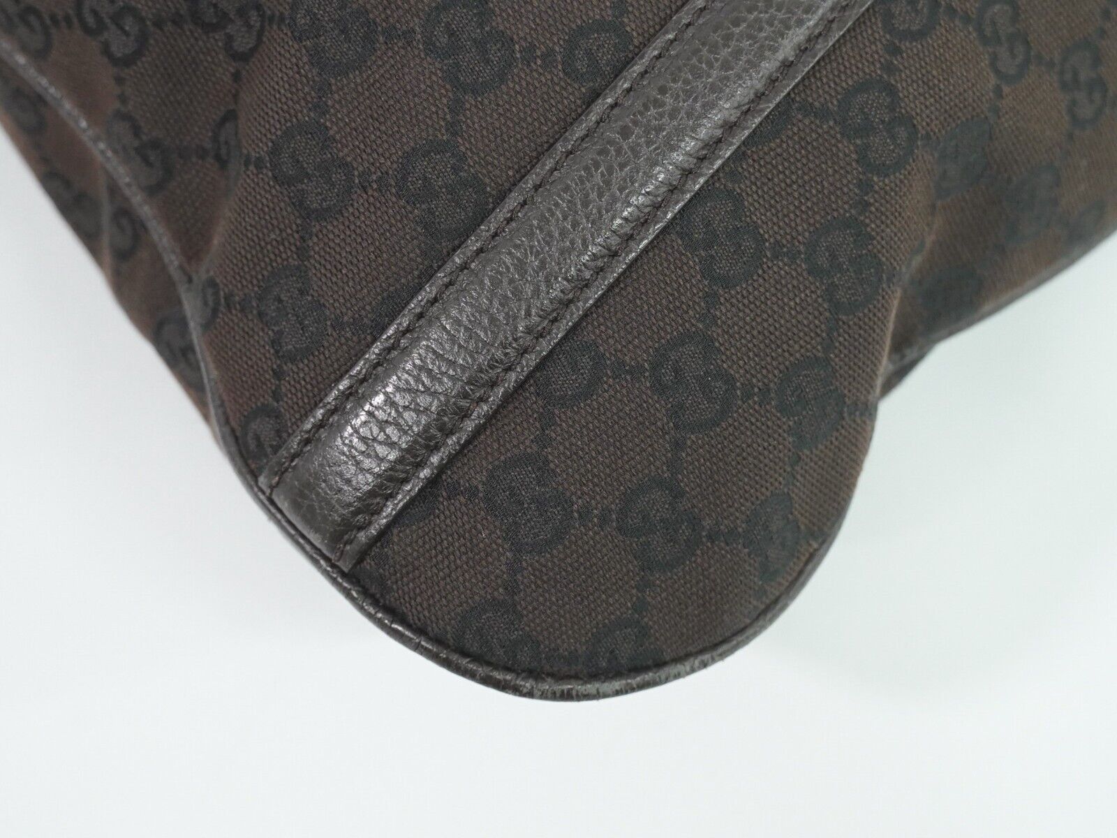 Gucci Gg Canvas Brown Canvas Shoulder Bag (Pre-Owned) Size ONE SIZE - 5 Thumbnail