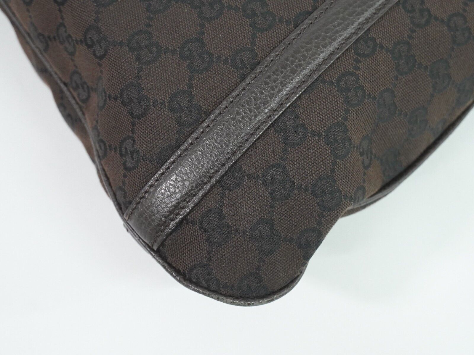 Gucci Gg Canvas Brown Canvas Shoulder Bag (Pre-Owned) Size ONE SIZE - 20 Thumbnail