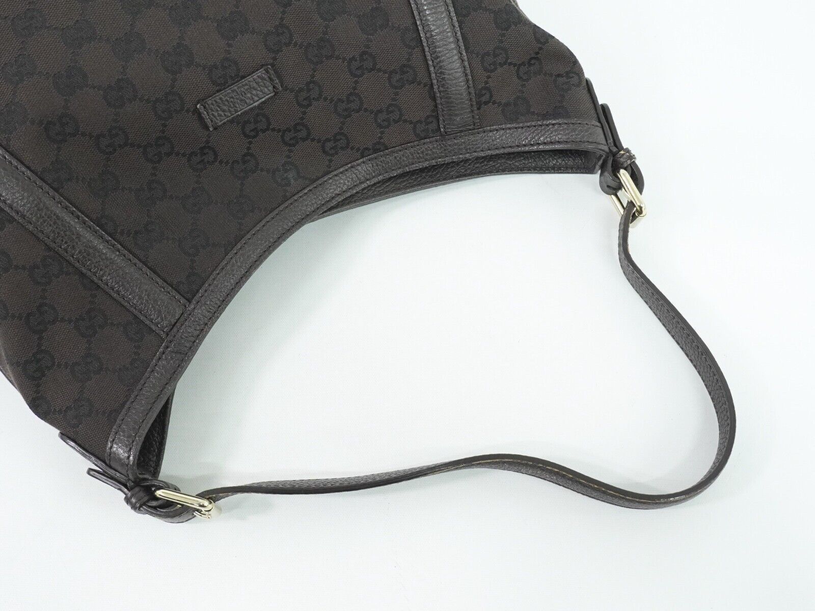 Gucci Gg Canvas Brown Canvas Shoulder Bag (Pre-Owned) Size ONE SIZE - 3 Thumbnail