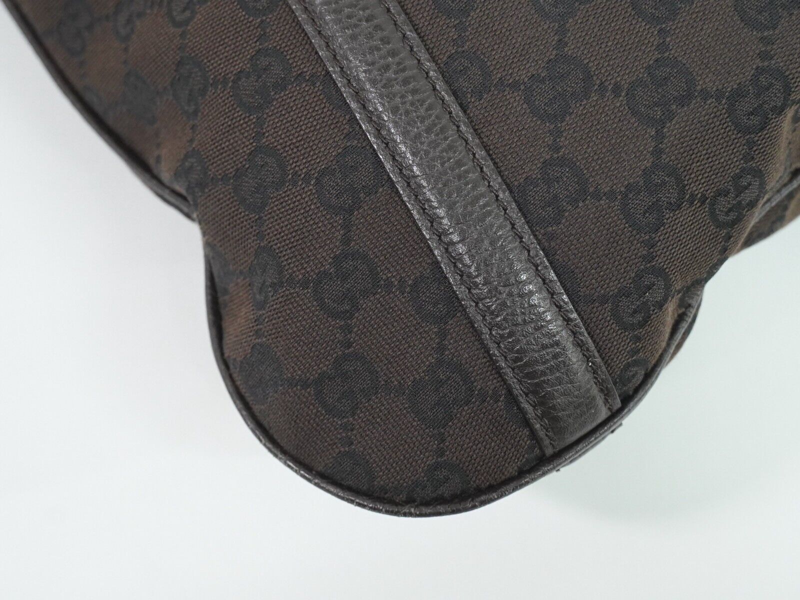 Gucci Gg Canvas Brown Canvas Shoulder Bag (Pre-Owned) Size ONE SIZE - 19 Thumbnail
