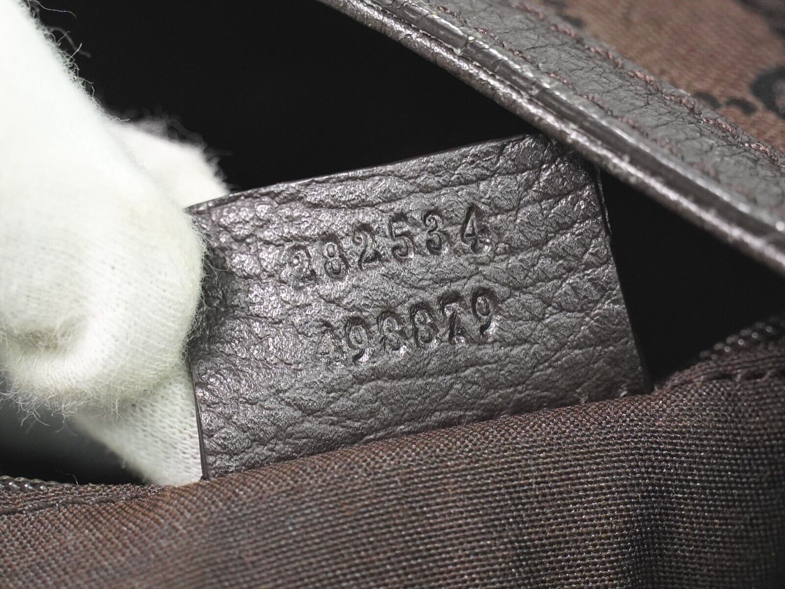 Gucci Gg Canvas Brown Canvas Shoulder Bag (Pre-Owned) Size ONE SIZE - 8 Thumbnail