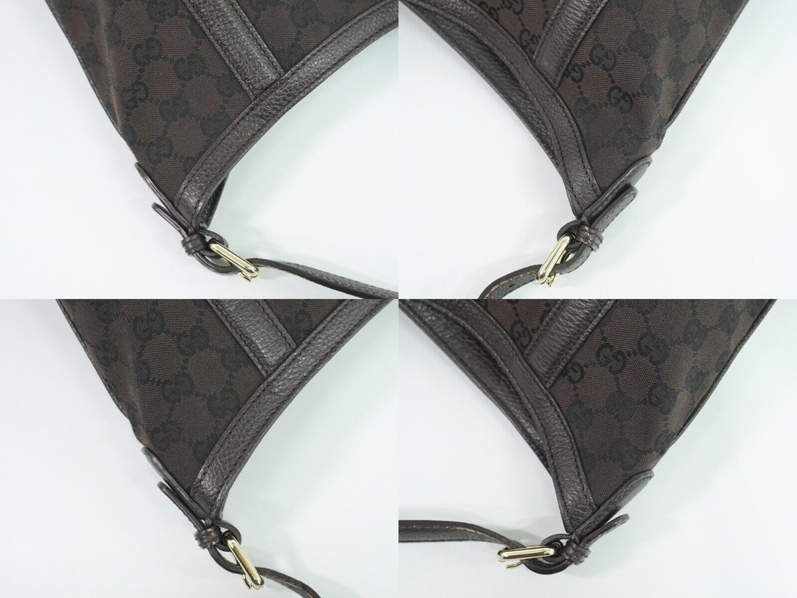 Gucci Gg Canvas Brown Canvas Shoulder Bag (Pre-Owned) Size ONE SIZE - 12 Thumbnail