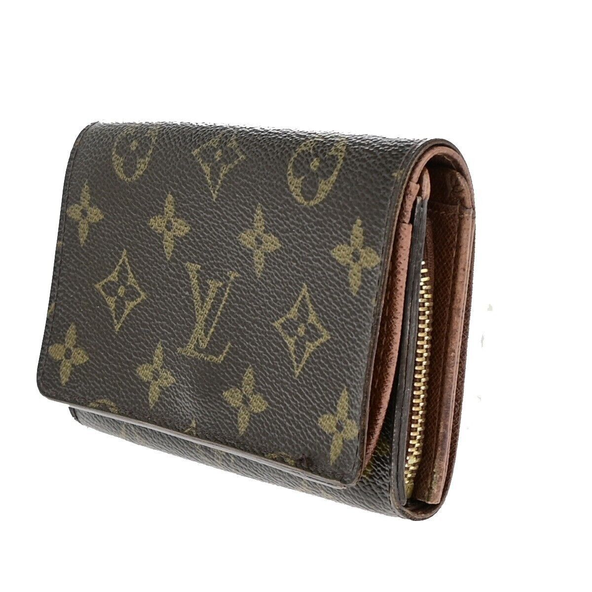 Louis Vuitton Trésor Brown Canvas Wallet (Pre-Owned) Size ONE SIZE - 3 Thumbnail