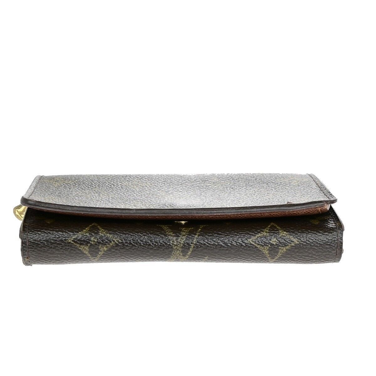 Louis Vuitton Trésor Brown Canvas Wallet (Pre-Owned) Size ONE SIZE - 14 Thumbnail