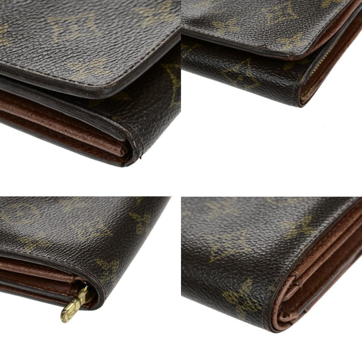 Louis Vuitton Trésor Brown Canvas Wallet (Pre-Owned) Size ONE SIZE - 5 Thumbnail