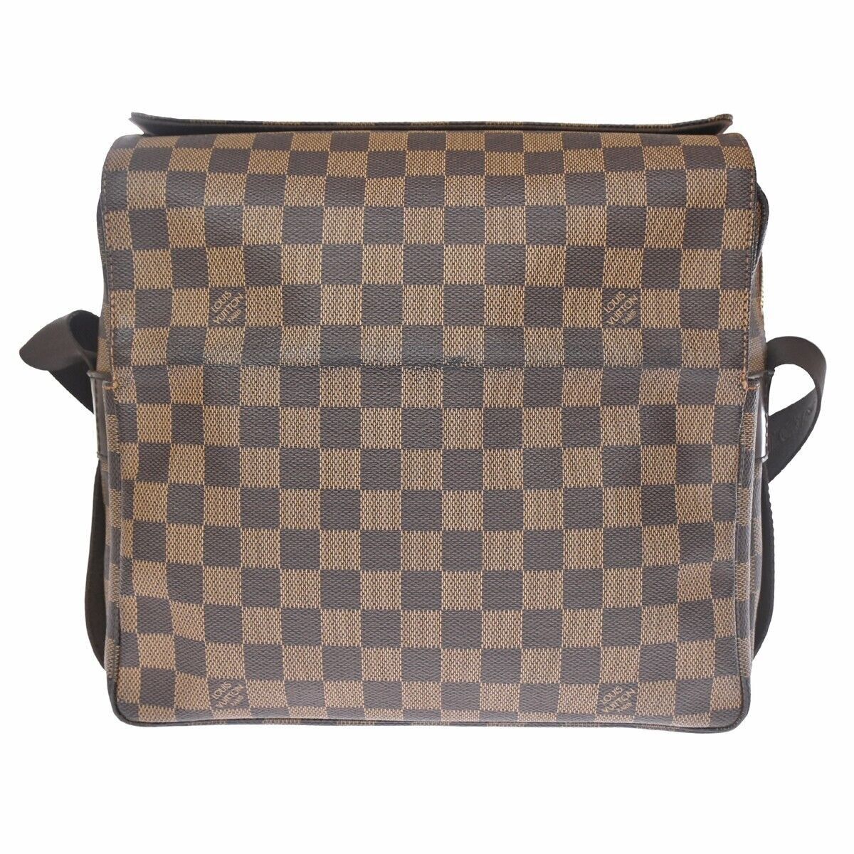 Louis Vuitton Naviglio Brown Canvas Backpack Bag (Pre-Owned) Size ONE SIZE - 2 Thumbnail