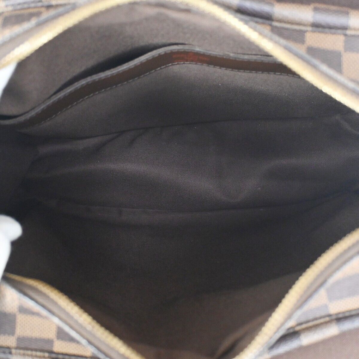Louis Vuitton Naviglio Brown Canvas Backpack Bag (Pre-Owned) Size ONE SIZE - 5 Thumbnail