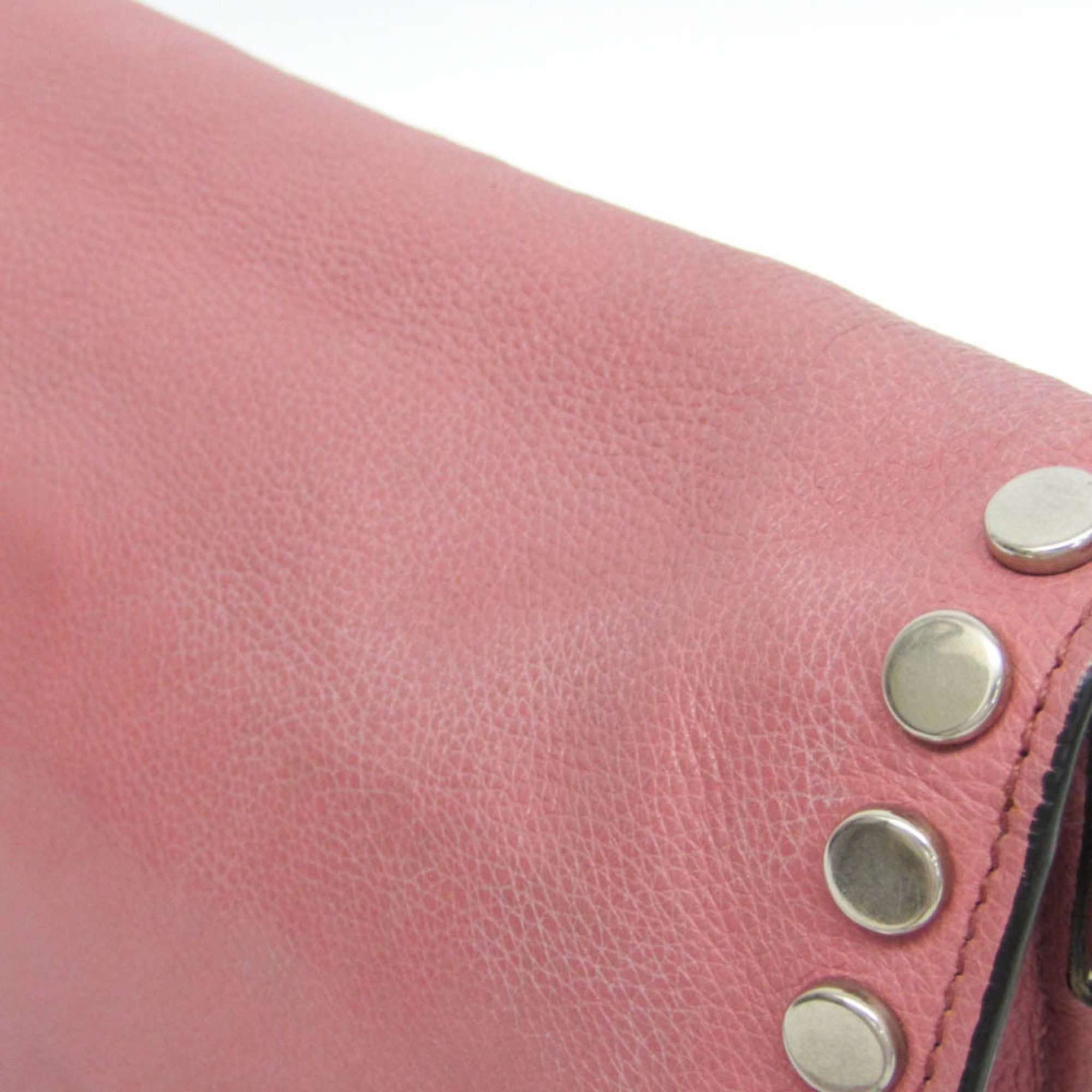 Prada Etiquette Pink Leather Shoulder Bag (Pre-Owned) Size ONE SIZE - 15 Thumbnail