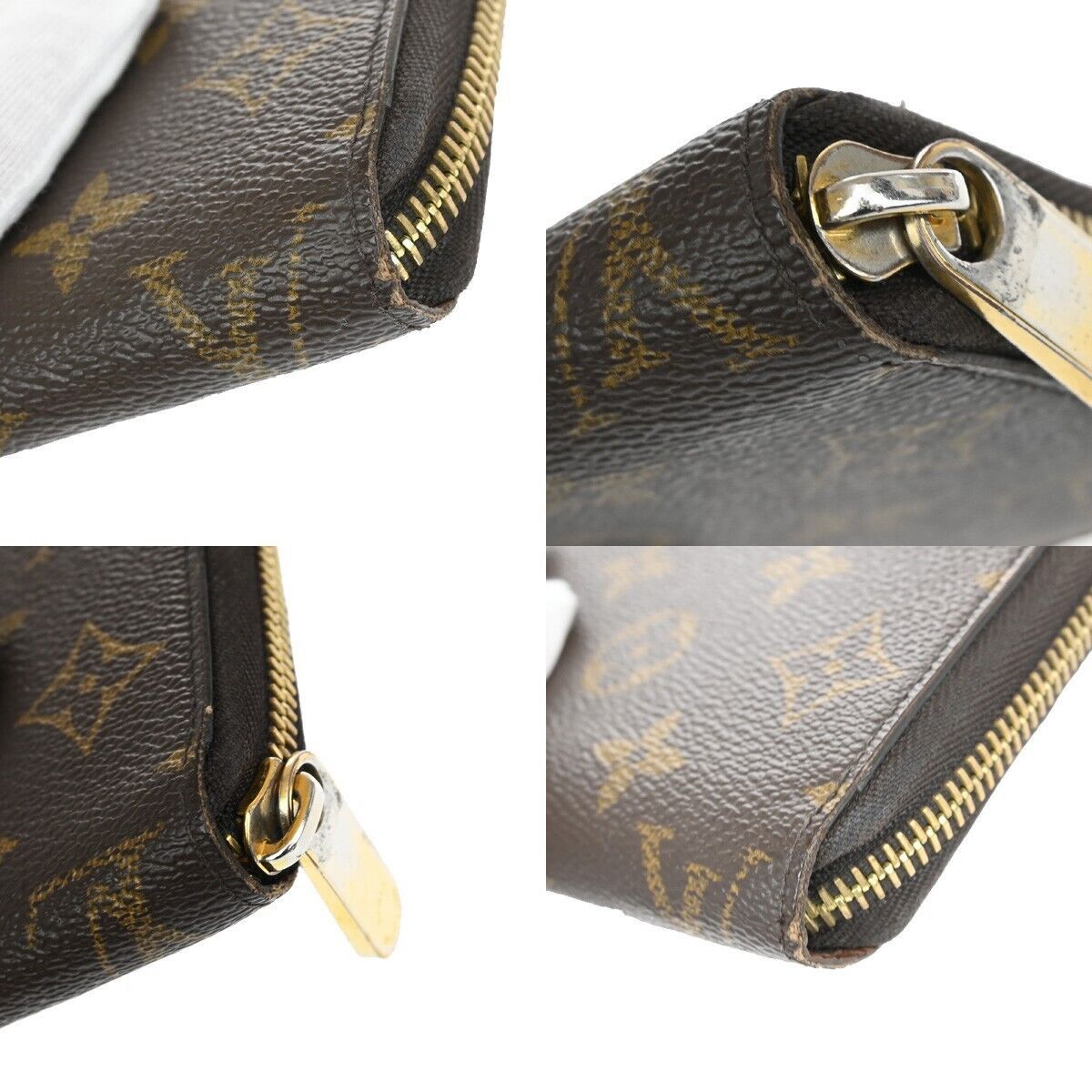 Louis Vuitton Portefeuille Zippy Brown Leather Wallet (Pre-Owned) Size ONE SIZE - 7 Thumbnail