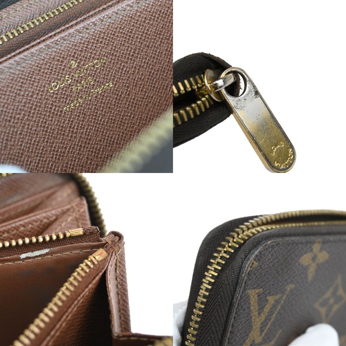 Louis Vuitton Portefeuille Zippy Brown Leather Wallet (Pre-Owned) Size ONE SIZE - 6 Thumbnail