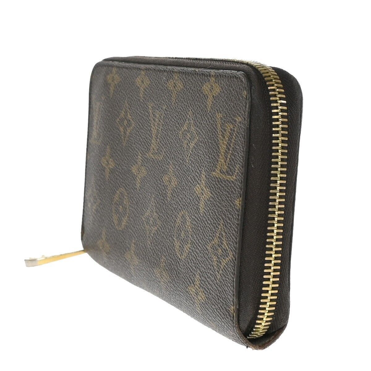 Louis Vuitton Portefeuille Zippy Brown Leather Wallet (Pre-Owned) Size ONE SIZE - 10 Thumbnail