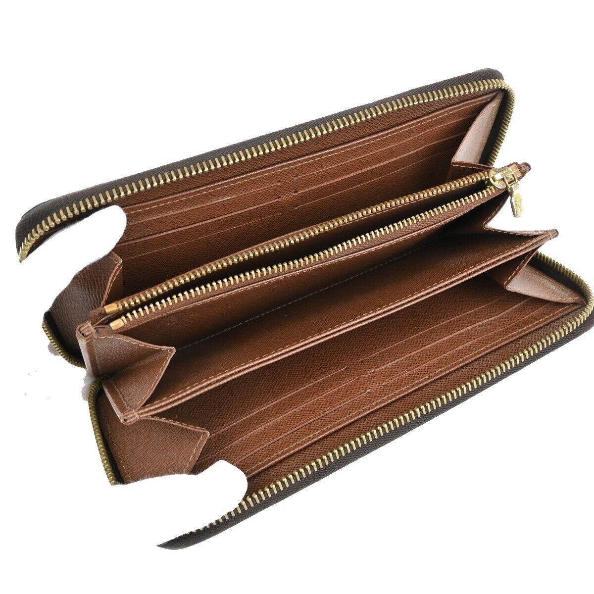 Louis Vuitton Portefeuille Zippy Brown Leather Wallet (Pre-Owned) Size ONE SIZE - 5 Thumbnail