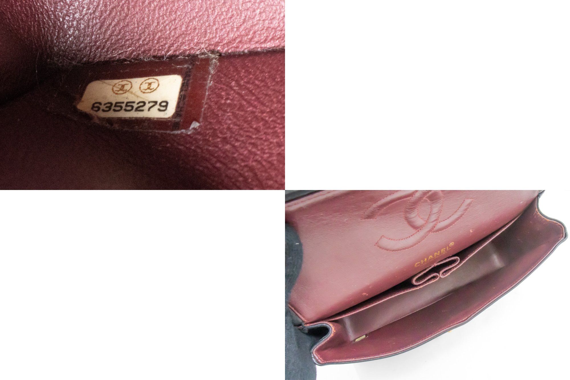 Chanel Double Flap Black Leather Shoulder Bag (Pre-Owned) Size ONE SIZE - 6 Thumbnail