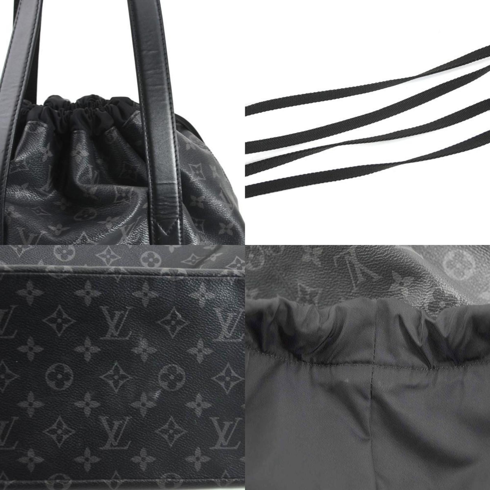 Louis Vuitton Louis Vuitton Handbag Monogram Eclipse Cabas Light Black Men's M44228 99997g Size ONE SIZE - 4 Thumbnail