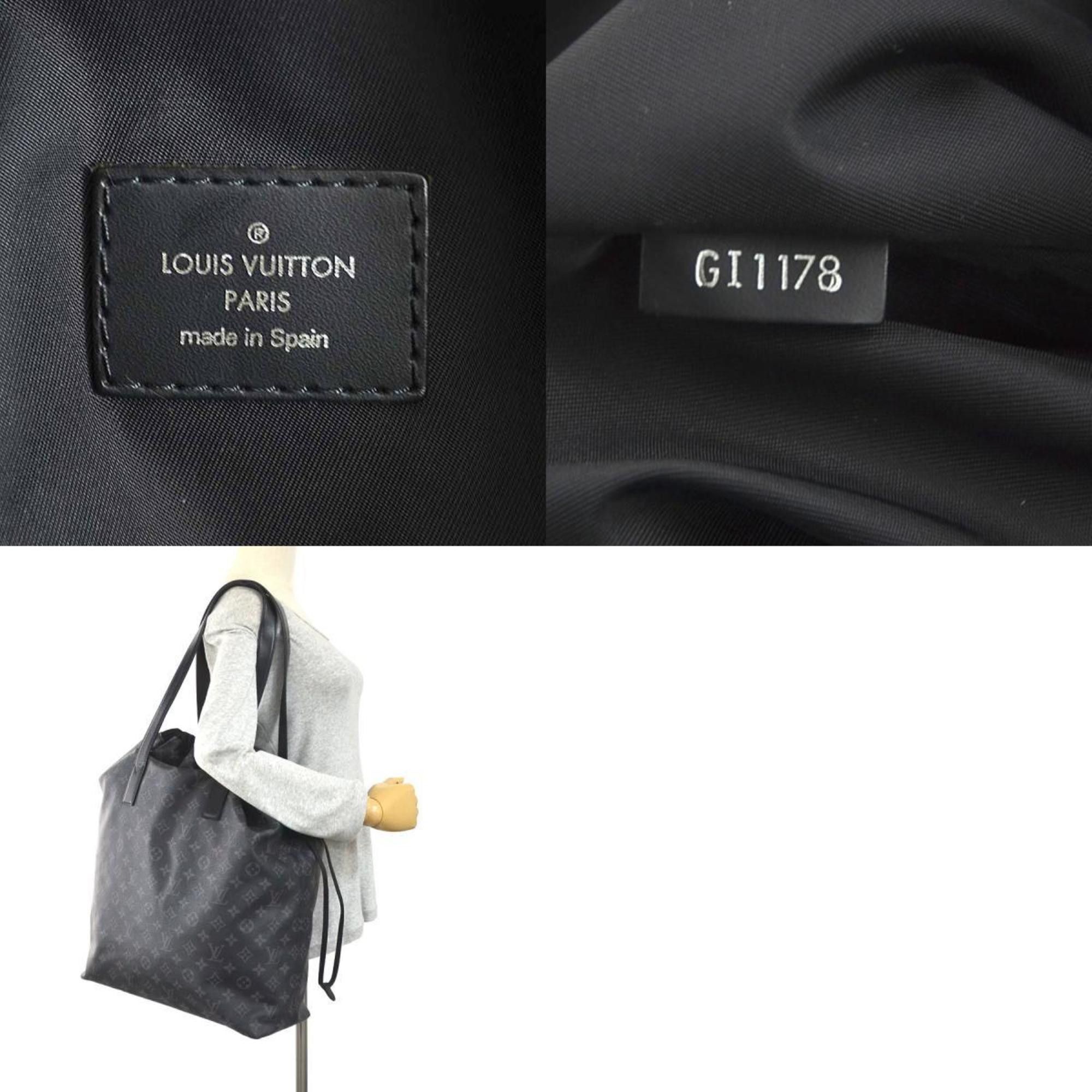 Louis Vuitton Louis Vuitton Handbag Monogram Eclipse Cabas Light Black Men's M44228 99997g Size ONE SIZE - 5 Thumbnail