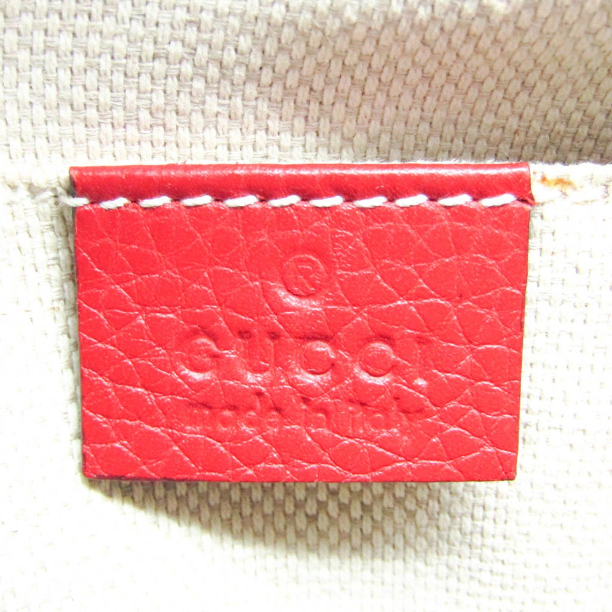Gucci Soho Red Leather Shoulder Bag (Pre-Owned) Size ONE SIZE - 6 Thumbnail