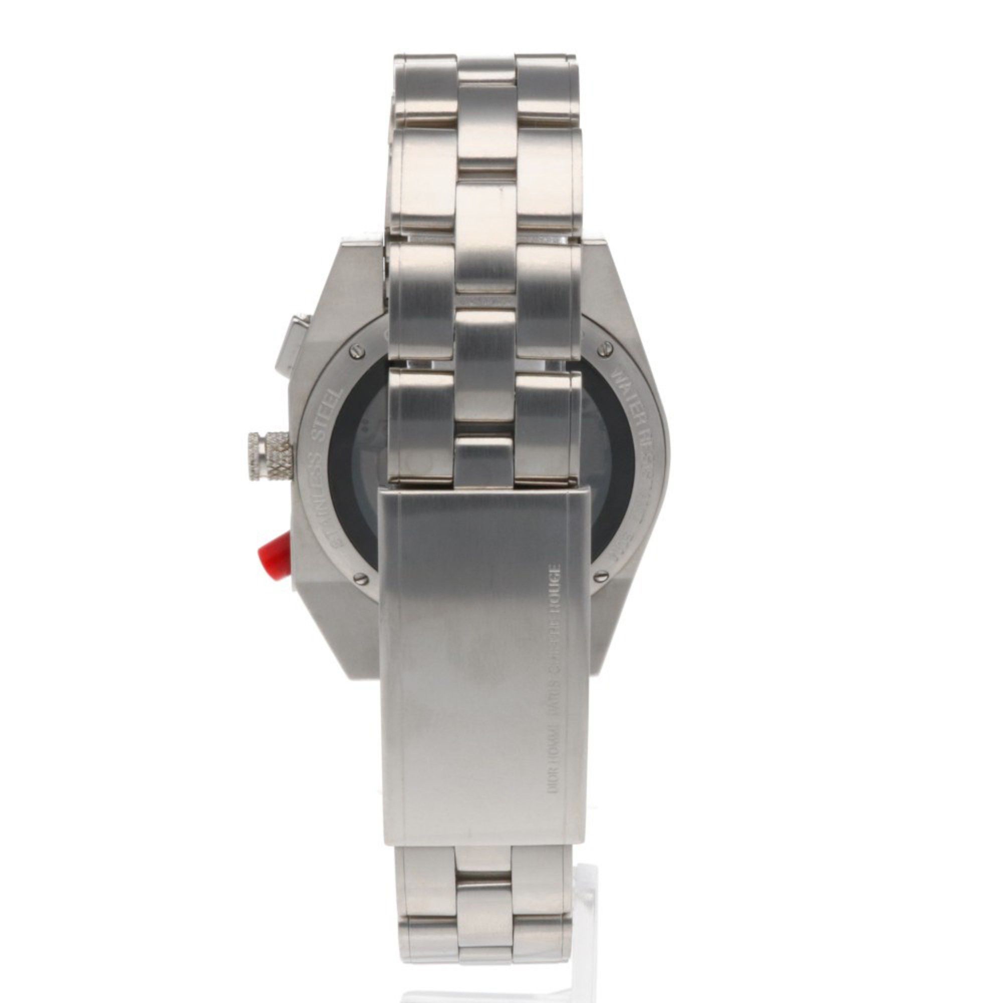 Dior Christian Dior Chiffre Rouge Watch Stainless Steel A02 Automatic Men's White Shell Size ONE SIZE - 6 Thumbnail