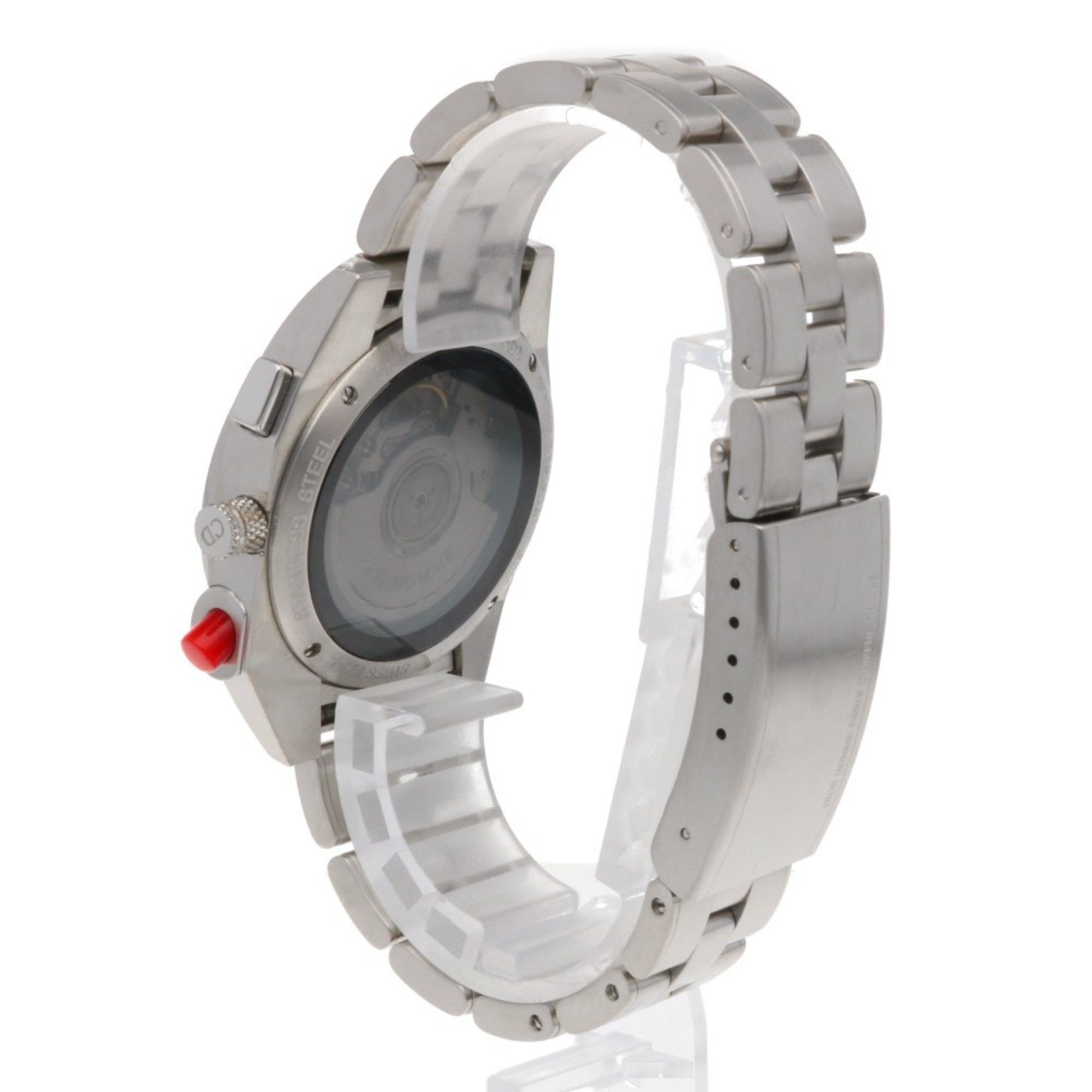 Dior Christian Dior Chiffre Rouge Watch Stainless Steel A02 Automatic Men's White Shell Size ONE SIZE - 5 Thumbnail