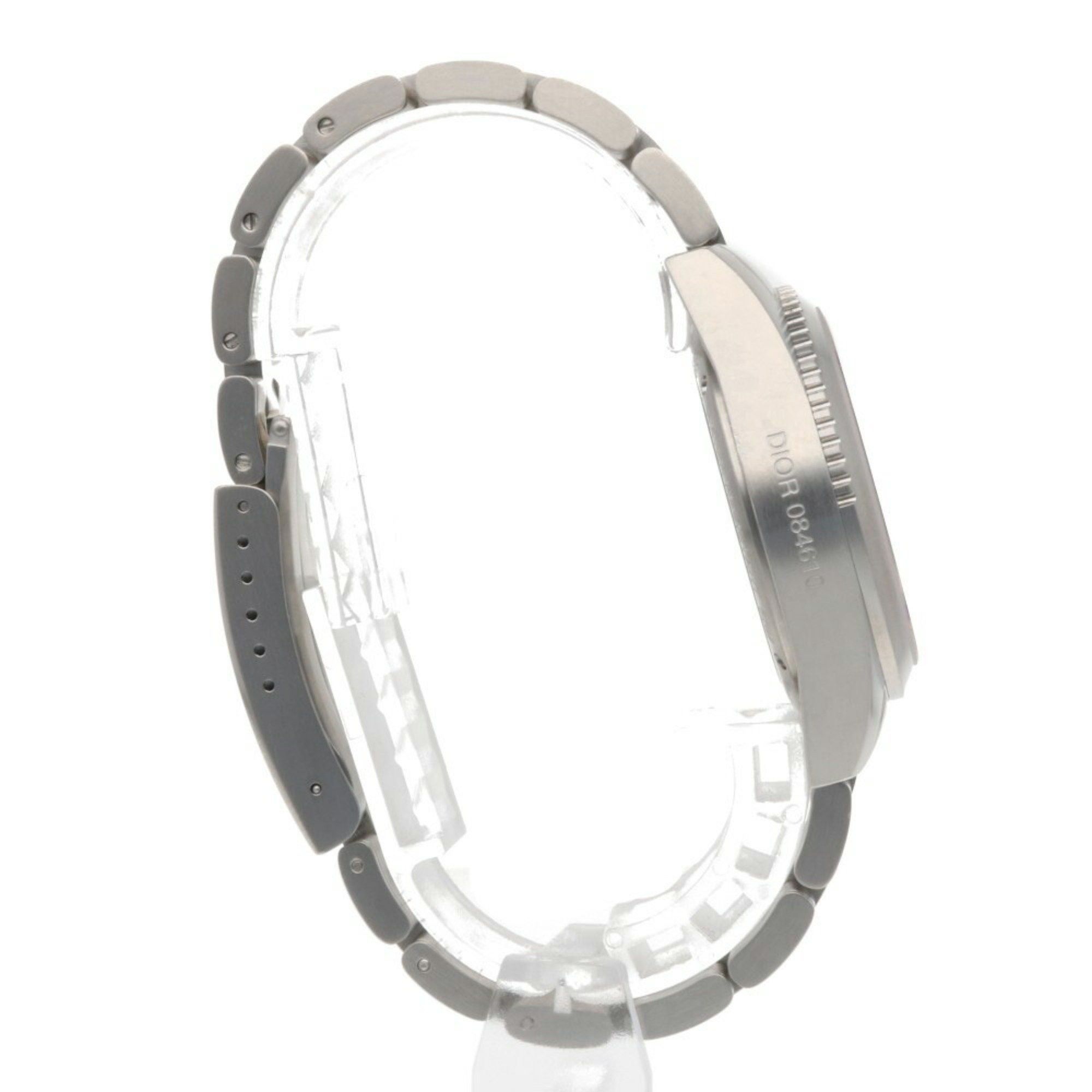 Dior Christian Dior Chiffre Rouge Watch Stainless Steel A02 Automatic Men's White Shell Size ONE SIZE - 7 Thumbnail