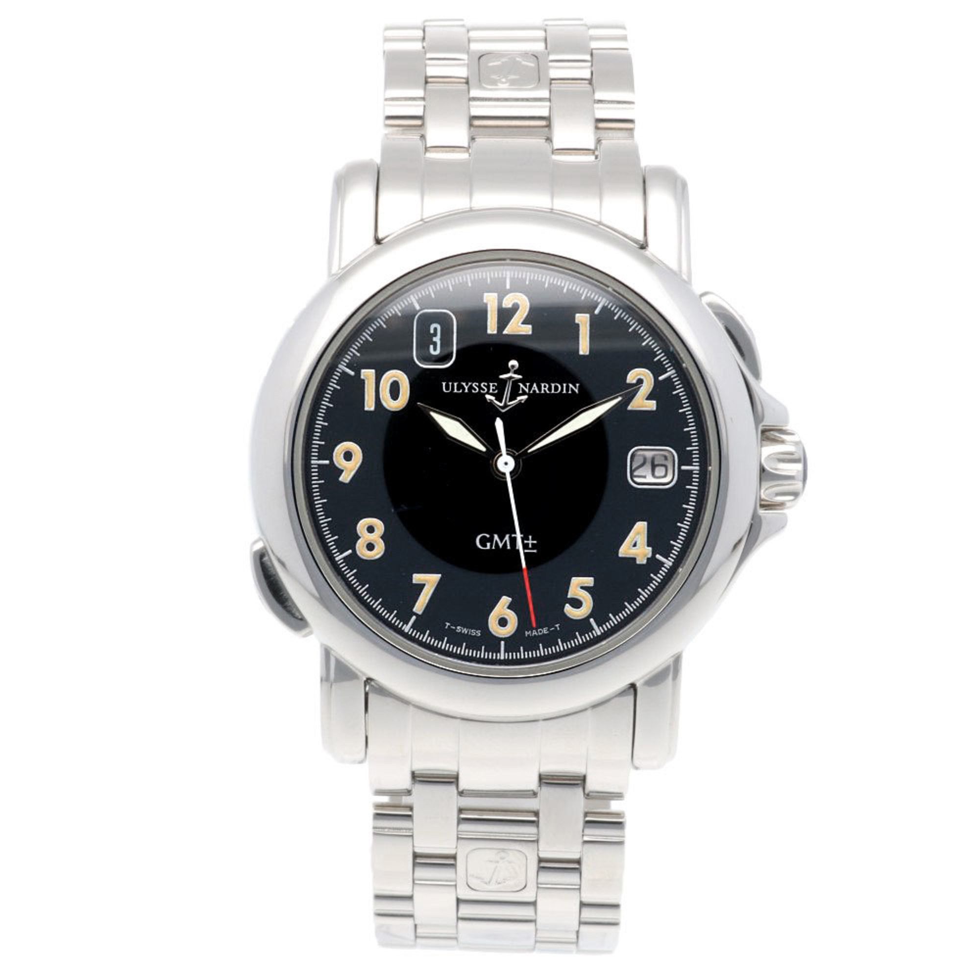 Other Ulysse Nardin San Marco GMT Watch Stainless Steel N゜2612 Automatic Men's Overhauled Size ONE SIZE - 8 Thumbnail