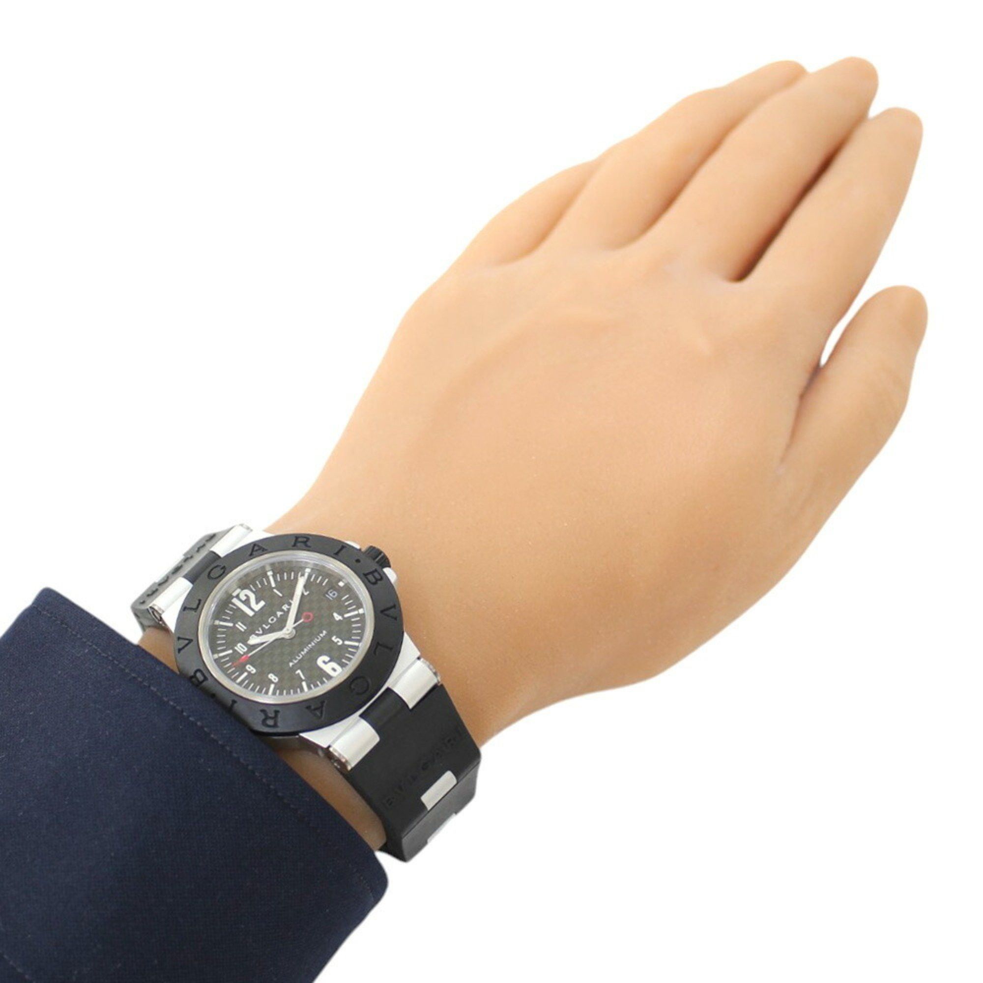Bvlgari BVLGARI Alum Watch Aluminium AL38TA Automatic Men's Size ONE SIZE - 2 Thumbnail