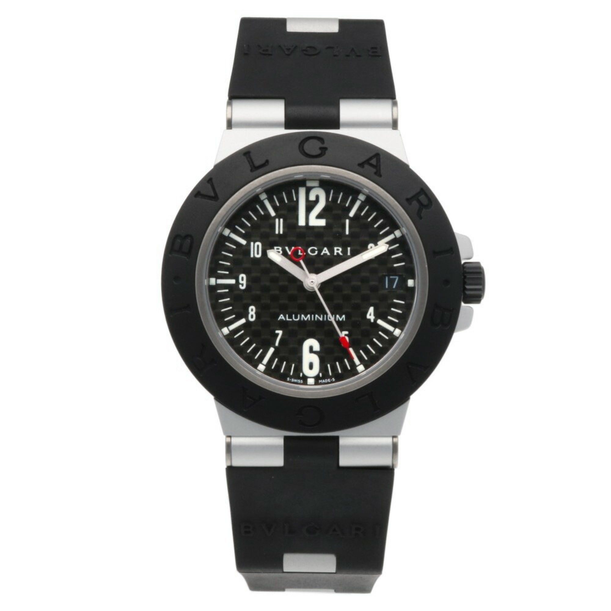 Bvlgari BVLGARI Alum Watch Aluminium AL38TA Automatic Men's Size ONE SIZE - 8 Thumbnail