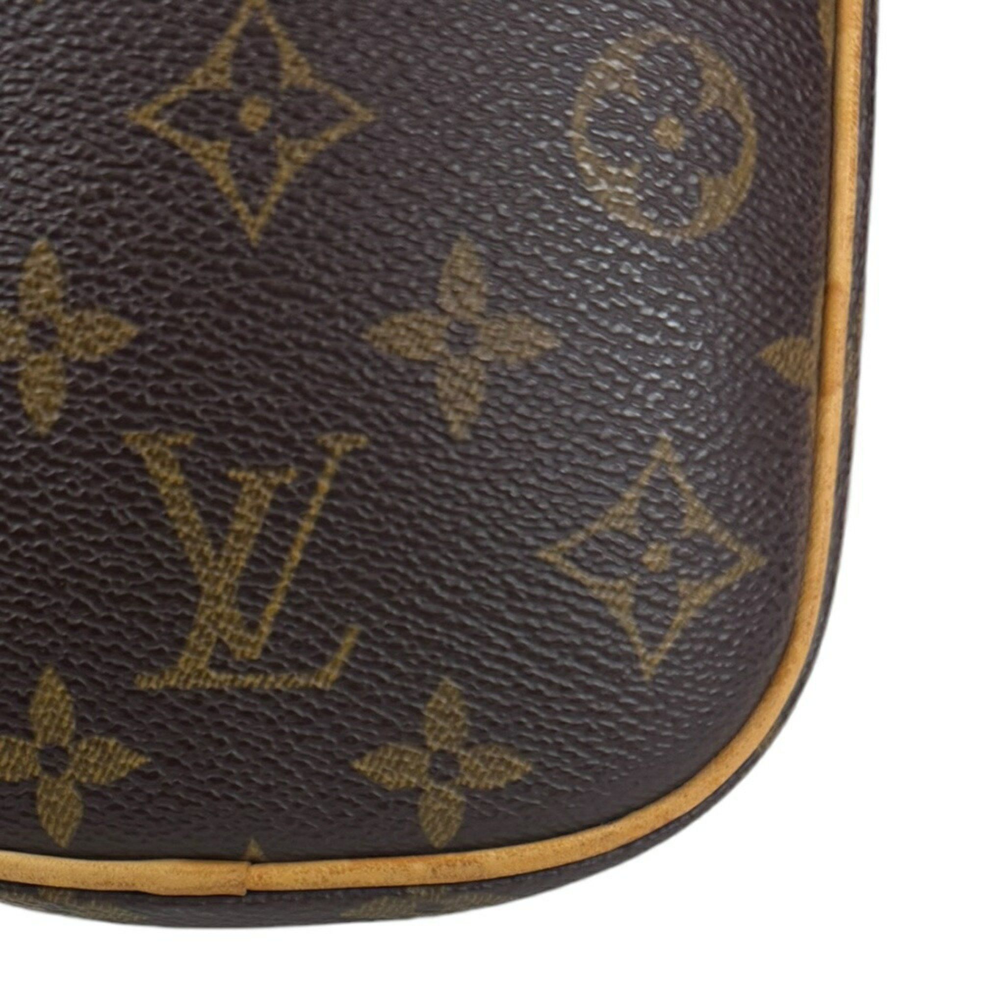 Louis Vuitton Louis Vuitton Pochette Ganjou Monogram Body Bag Canvas M51870 Brown Men's LOUIS VUITTON Size ONE SIZE - 7 Thumbnail