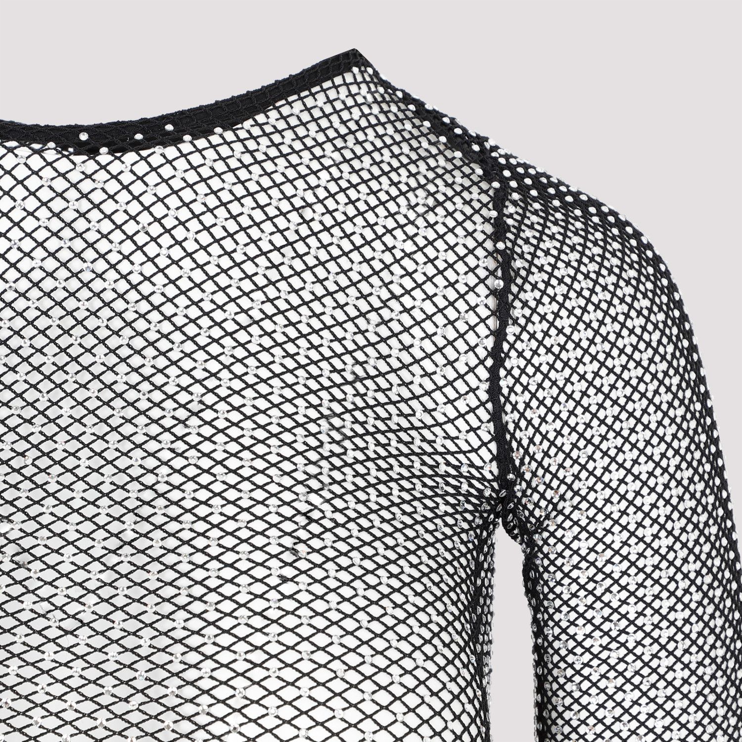 Balenciaga Balenciaga Crystal Mesh Mini Top Size M / US 6-8 / IT 42-44 - 4 Thumbnail