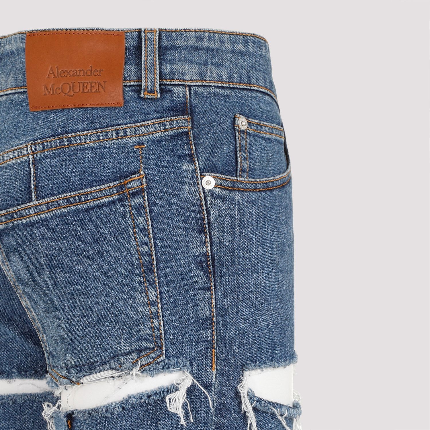 Alexander McQueen Alexander McQueen Denim Pants Size 26" / US 2 / IT 38 - 4 Thumbnail