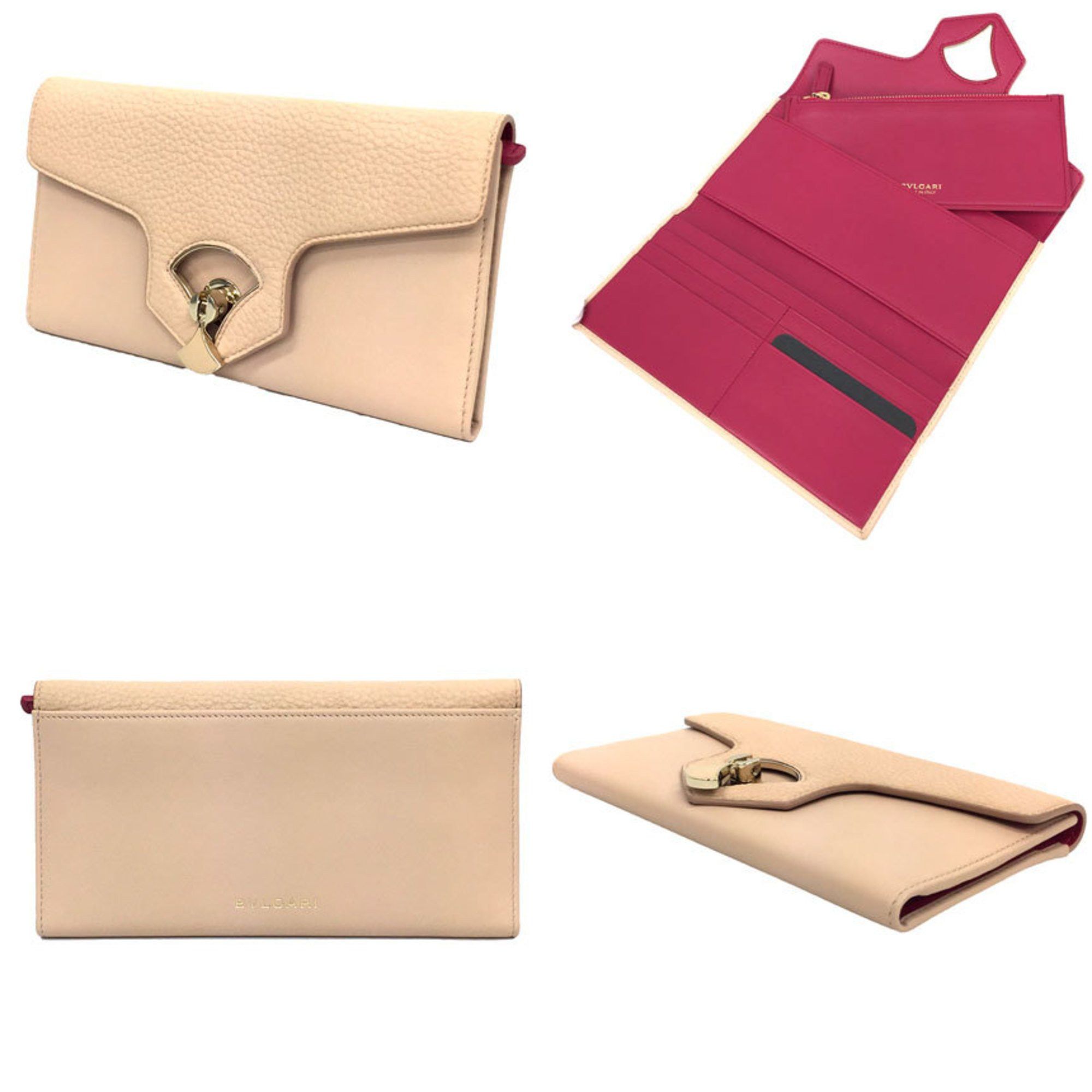 Bvlgari BVLGARI Diva Dream Long Wallet 284378 Beige Size ONE SIZE - 2 Thumbnail