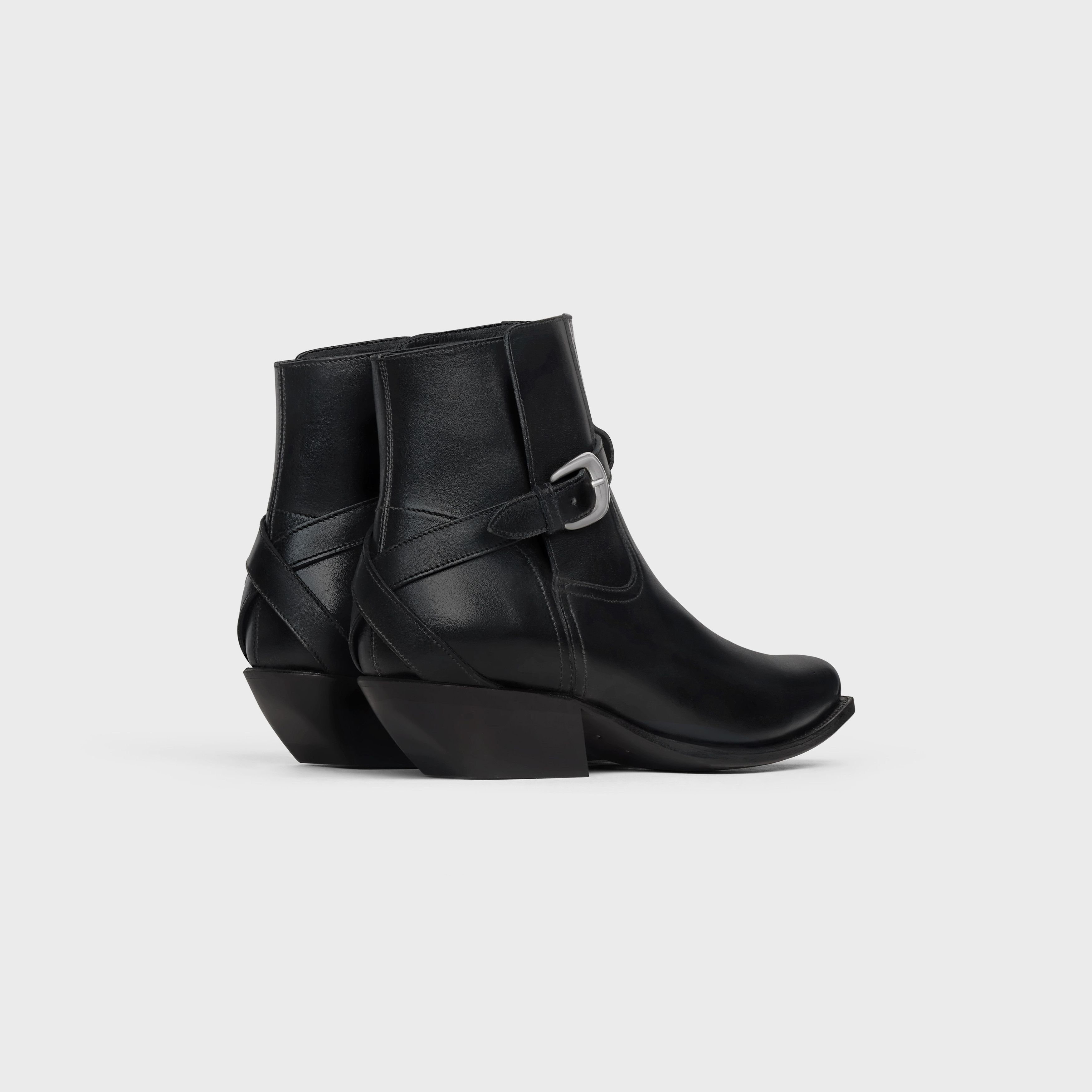 Celine Jodphur Leather Cruiser Boots Size US 7 / IT 37 - 3 Thumbnail