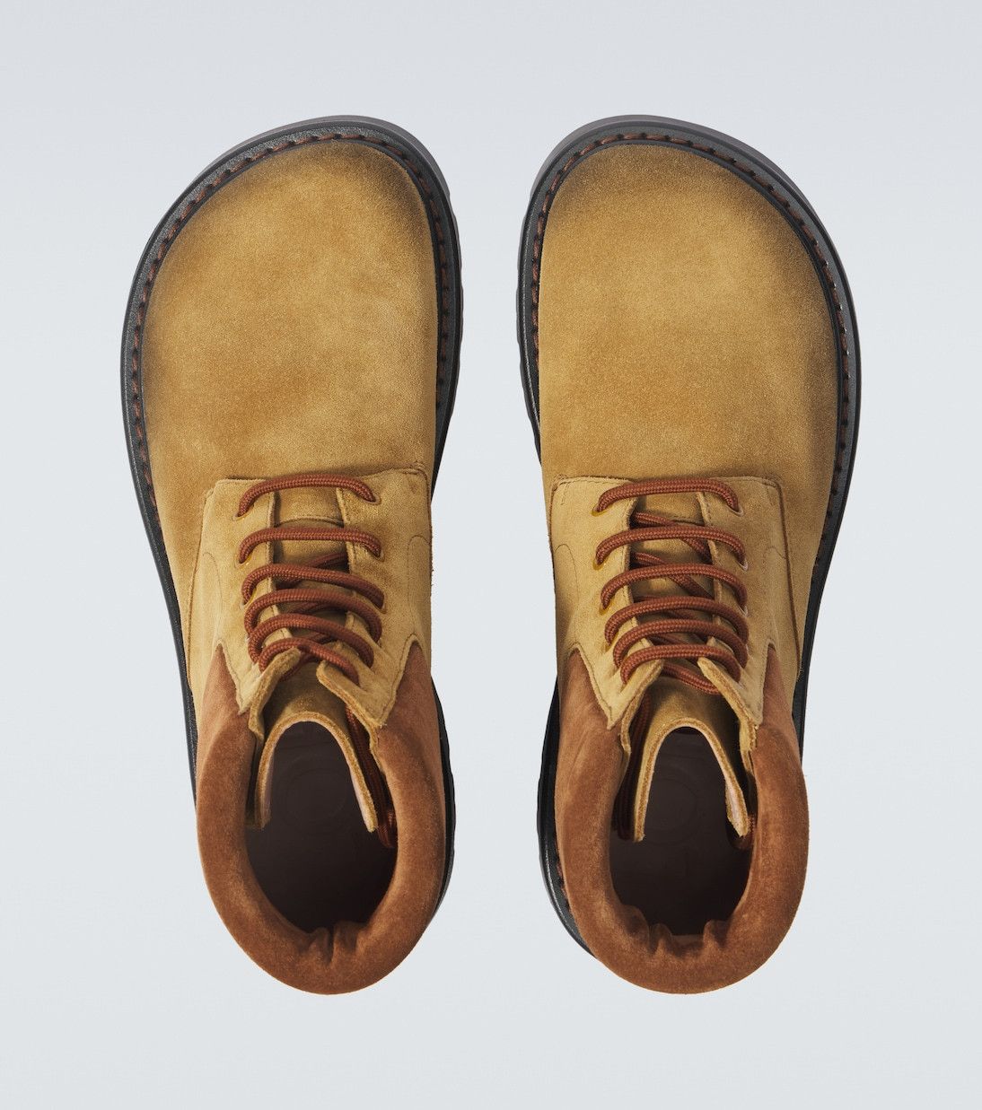Loewe Loewe Sierra Suede Combat Ankle Boots Size US 11 / EU 44 - 3 Thumbnail