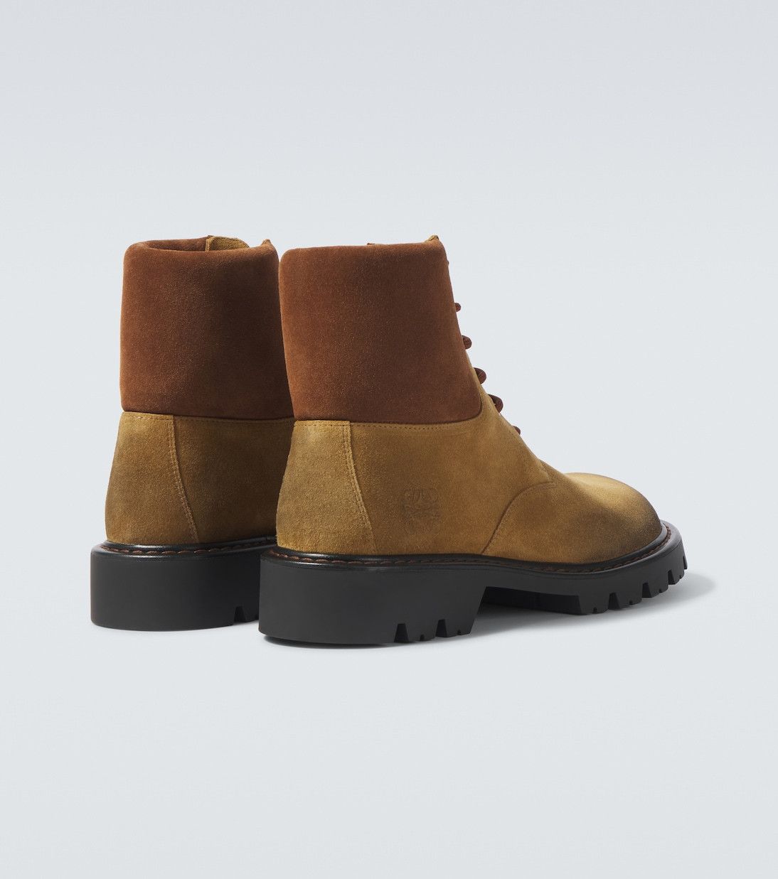 Loewe Loewe Sierra Suede Combat Ankle Boots Size US 11 / EU 44 - 4 Thumbnail