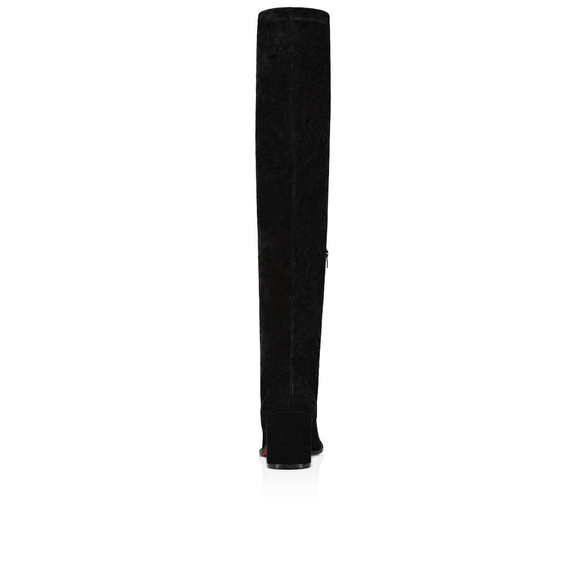 Christian Louboutin Stretchadoxa Botta Alta Black Size US 10 / IT 40 - 4 Thumbnail