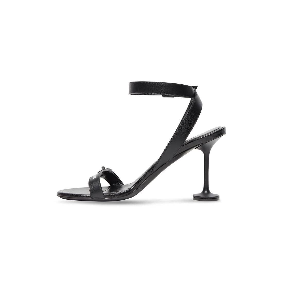 Balenciaga Afterhour 90mm Strap Sandals in Black/White Size US 8 / IT 38 - 4 Thumbnail