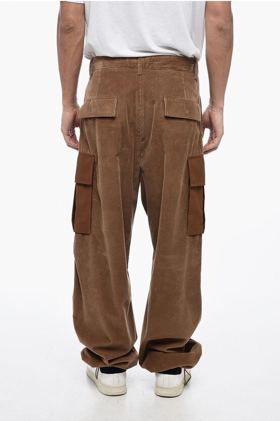 Moncler Cordouroy Cargo Pants with pockets Size US 31 - 3 Thumbnail