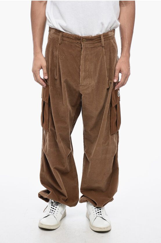 Moncler Cordouroy Cargo Pants with pockets Size US 31 - 2 Thumbnail
