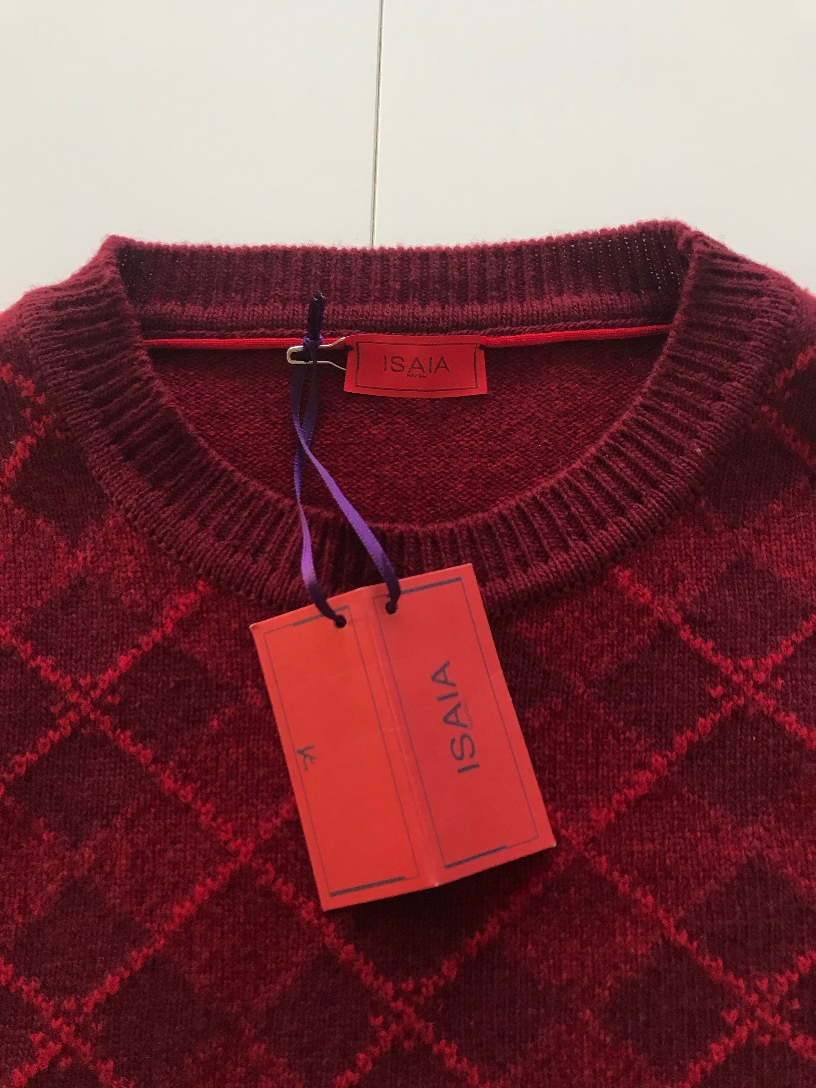 Sweater burgundy new with tags on sale