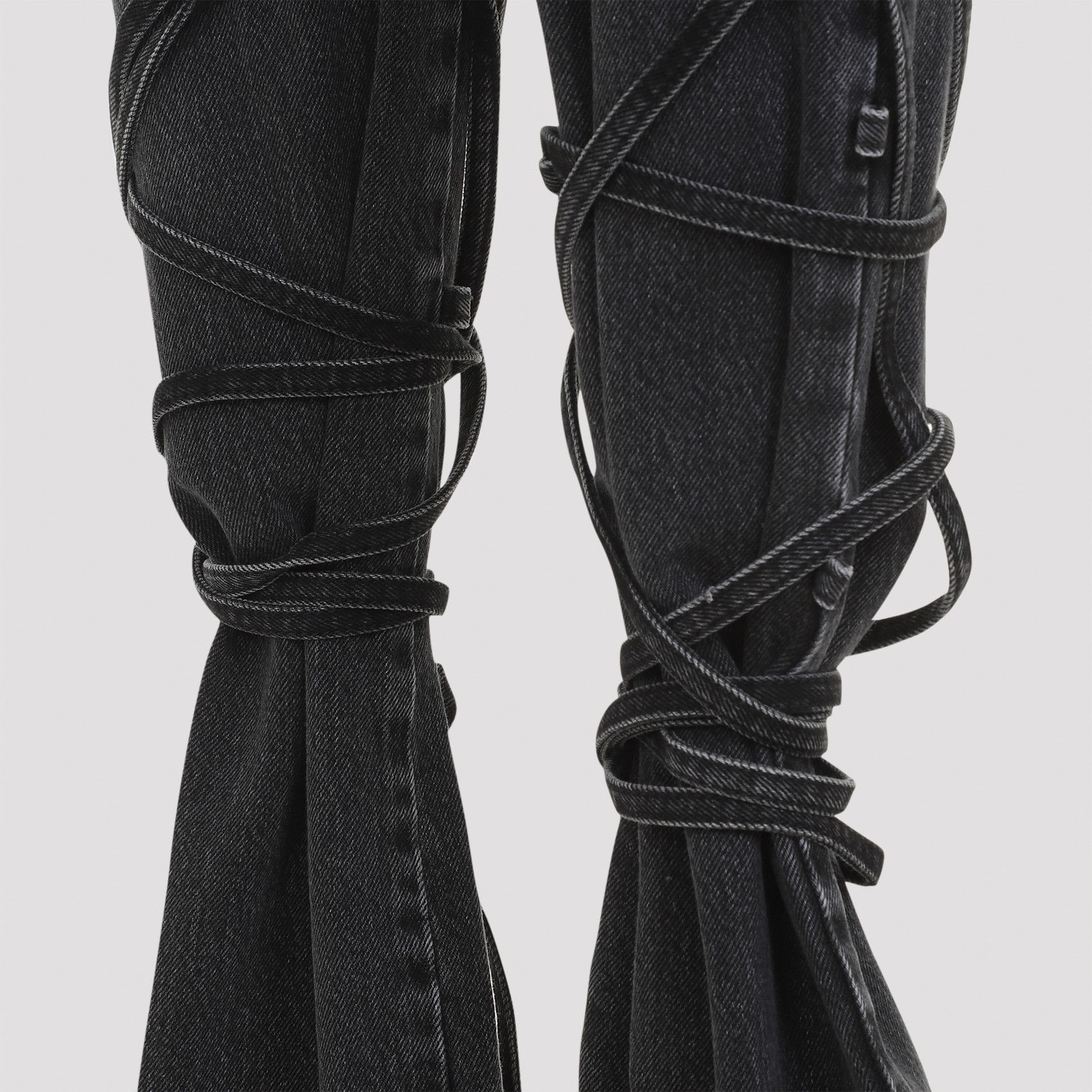 Alexander McQueen Alexander McQueen Tied Jeans Size 26" / US 2 / IT 38 - 3 Thumbnail